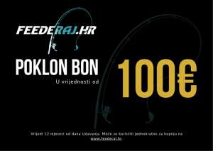 Poklon bon 100 eura