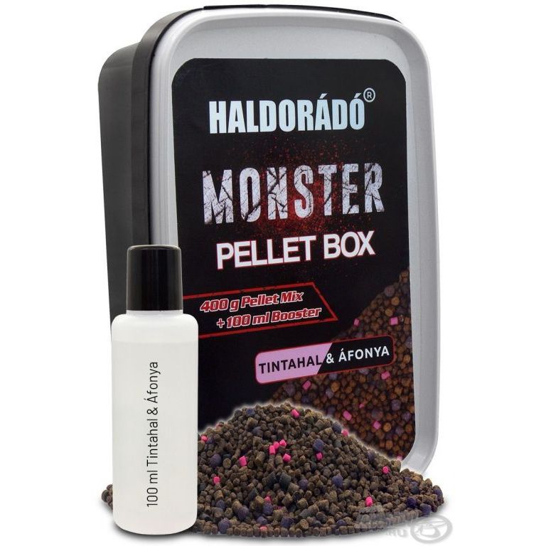 HALDORÁDÓ MONSTER Pellet Box - Lignja & borovnica